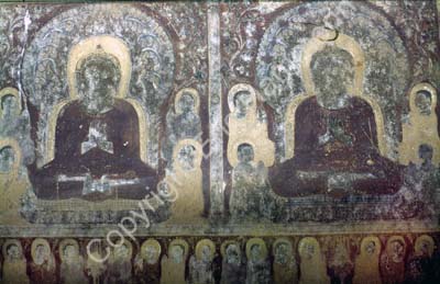 Htilominlo temple fresco 867430