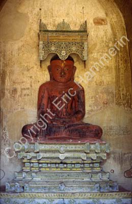 Red Buddha figure 867521