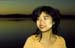 Girl in sunset over the Irrawaddy 867619