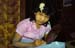 Girl with lacquerware 867601