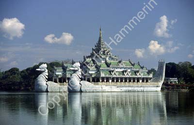 Karaweik stone boat in Rangoon 868807