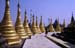 Central stupa second level Schwedagon 852636