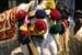 Bride groom on white horse detail 003330