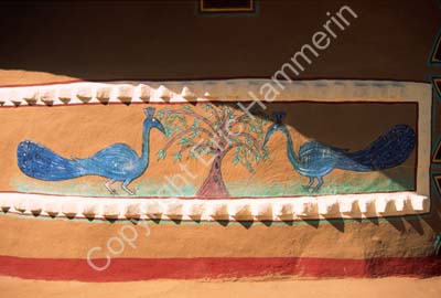 Decoration on cottage hotel bungalows Chowkidhani 005035