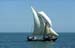 Boat with sails set Okha 861805