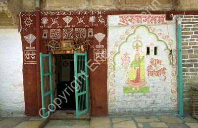 House decorated Jaisalmer 8510211