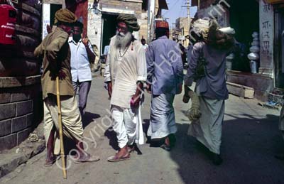 People in street Jaisalmer 857619