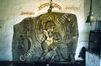 Hanuman relief stone in temple Madurai 858432
