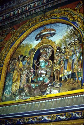Wall painting Meenakshi temple Madurai 826707