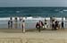 People on beach Gopalpur 859105