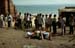 Cremation prepared on beach Puri 858913