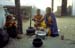 Family life making butter Pushkar 864620