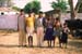 Brothers and sisters in front of home Rajasthan 004446