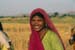 Woman in field Rajasthan 004818