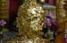 Nakhon Pathom gold leaf on staue 8725605
