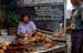 Grilled meat on sticks 927526