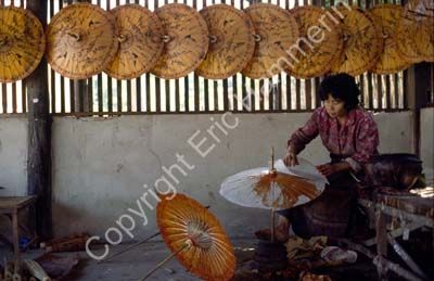 Bo Sang umbrella making 869209