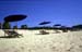 Umbrella chairs beach blue 8721135