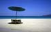 Umbrella chairs beach blue 8721401