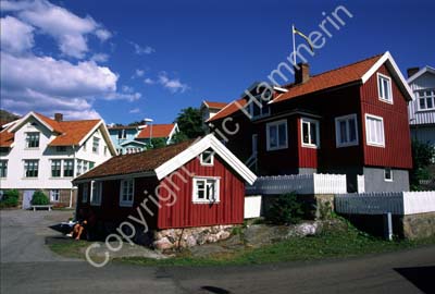 Mollösund hus samhälle 971318