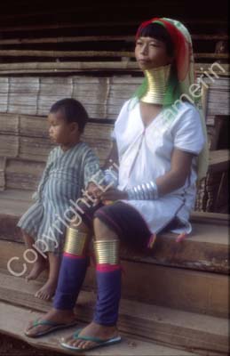 Padong woman with child longnecked 8610206
