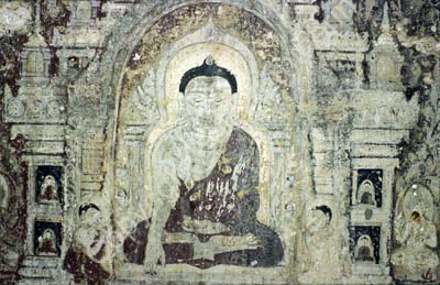 Kubyaukkyi temple fresco painting Pagan 867506