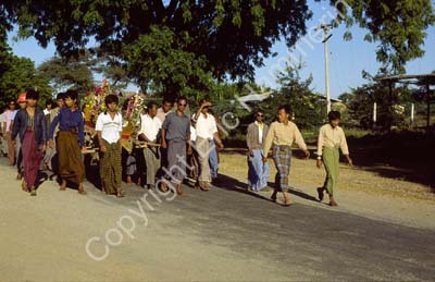 Procession in the road 867235