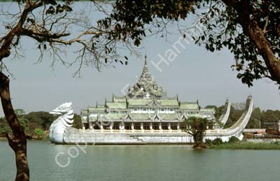 Karaweik stone boat in Rangoon 858817
