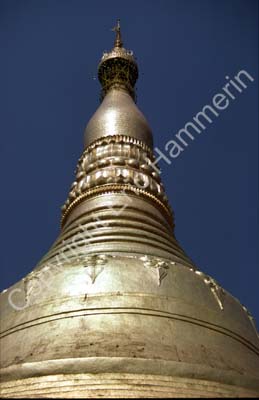 Central stupa Schwedagon 858807
