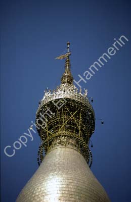 Central stupa Schwedagon 858808