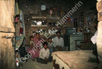 Indian family in house 002933