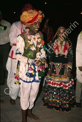 Artists traditional  clothes Rajasthan 004931