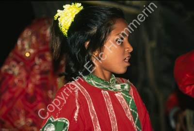 Girl artist traditional  clothes Rajasthan 004909