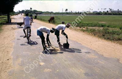 Road work outside Kanchipuram 854131