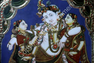 Krishna with consorts 827021