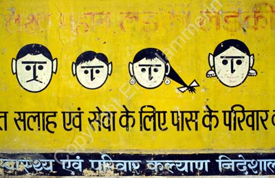 Family planning sign Pushkar 864501