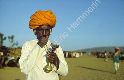 Man at Pushkar camel fair 864732