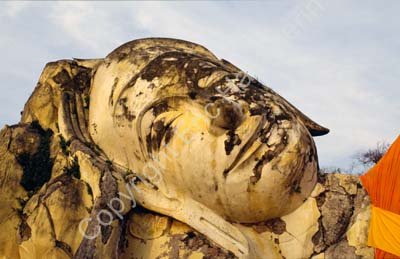 Ayutthaya reclining Buddha 8724321