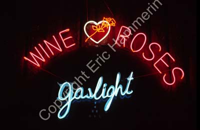 Neon sign on bar 8724232