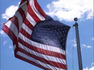 Amerikansk flagga © Eric Hammerin www.erichammerin.com